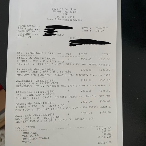 **SOLD!!!** Chrome Hearts Matty Boy PPO Crop Top! - Picture 5 of 5